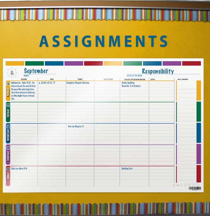 assignment chart design